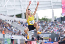 Essen: Weitspringer Kevin Brucha springt Stadtrekord